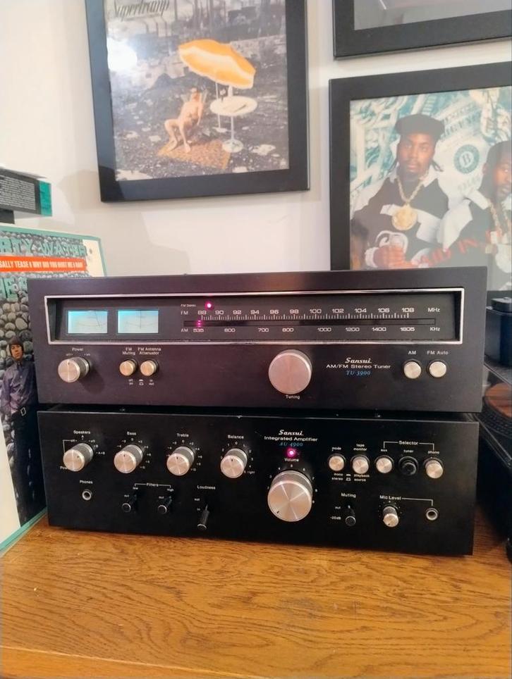 Sansui Versterker & Tuner Set, Audio, Tv en Foto, Versterkers en Receivers, Gebruikt, Stereo, Minder dan 60 watt, Overige merken