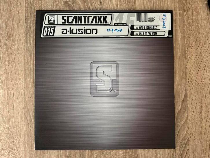 A-Lusion – The 4 Elementz / Talk Iz The Rmx, Cd's en Dvd's, Vinyl | Dance en House, Zo goed als nieuw, 12 inch, Verzenden
