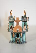 Religie Miniatuur koperen kathedraal Angel Franco, Ophalen, Zo goed als nieuw, Beeld(je)