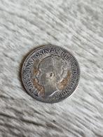 ½ Gulden 1929 – Zilver – Koninkrijk der Nederlanden, Ophalen, Koningin Wilhelmina, ½ gulden, Zilver