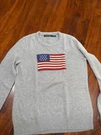 Trui polo Ralph Lauren grijs, Maat 38/40 (M), Polo Ralph Lauren, Ophalen of Verzenden, Zo goed als nieuw