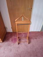 Dressboy hout met messing, Huis en Inrichting, Woonaccessoires | Kapstokken, Ophalen, Gebruikt, Overige typen, Minder dan 100 cm