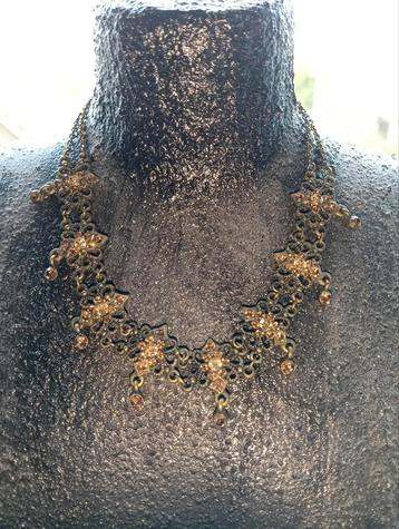 2 Leuke Kettingen met Strass - Klein Prijsje! beschikbaar voor biedingen