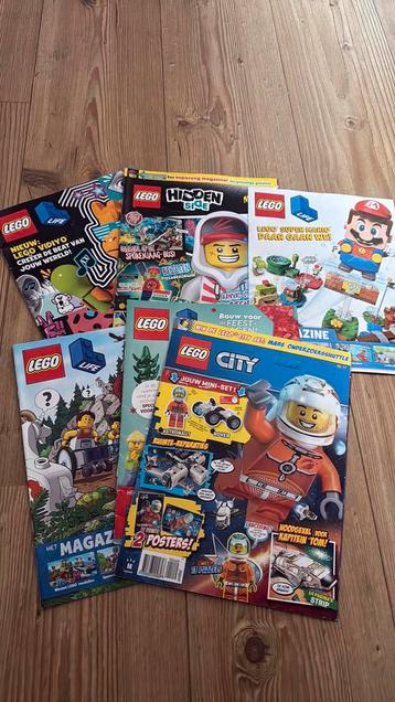 6 Lego tijdschriften (2020/2021) beschikbaar voor biedingen