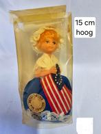 Originele amerikaanse vrouw in klederdracht, Verzamelen, Poppen, Ophalen of Verzenden, Zo goed als nieuw, Pop