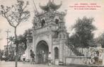 VIETNAM HANOI Oud kaartje blauwe achterkant. zie beschrijvin, Verzenden, Voor 1920, Gelopen, Buiten Europa
