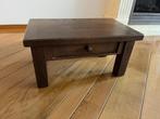 Bijzettafel eiken, Ophalen, Minder dan 45 cm, Eikenhout, 55 tot 75 cm