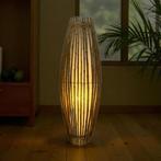 Vintage Bamboe Vloerlamp, Louis Sognot Stijl, Jaren 70, Ophalen