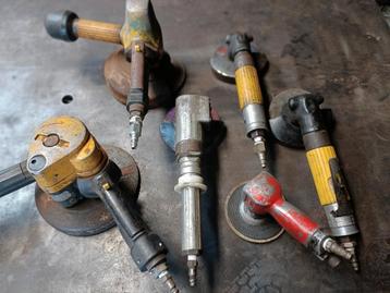 6 Slijpmachines Perslucht Atlas Copco/Rodac beschikbaar voor biedingen