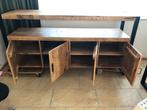 Dressoir Mango hout, Huis en Inrichting, Kasten | Dressoirs, Mango hout met Zwart metaal, 150 tot 200 cm, Ophalen of Verzenden
