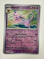 086/197 Espeon Reverse Holo Obsidian Flames Pokemon Kaart, Ophalen of Verzenden, Nieuw, Losse kaart