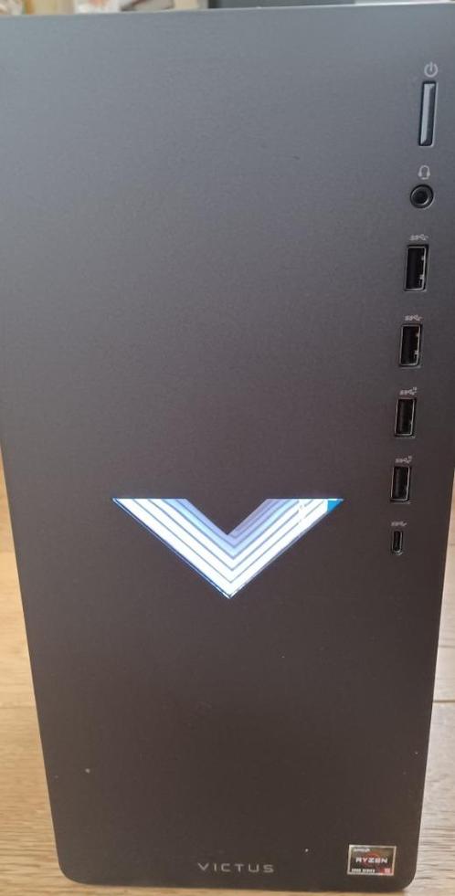 HP Game pc RGB, Computers en Software, Desktop Pc's, Nieuw, 3 tot 4 Ghz, SSD, 16 GB, Met videokaart, Met monitor, Gaming, Ophalen of Verzenden