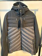 Falcon Ski Jas Heren XL Zwart/Grijs, Kleding | Heren, Jassen | Winter, Zwart, Ophalen of Verzenden, Falcon, Maat 56/58 (XL)