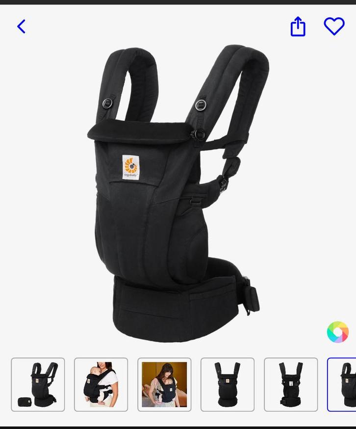 Draagzak voor baby tot peuter - Kort gebruikt!, Kinderen en Baby's, Babydragers en Draagdoeken, Gebruikt, Draagzak, Buik of Rug