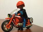 Playmobil motorrijder., Gebruikt, Ophalen of Verzenden