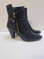 Toral Zwarte Leren Laars Maat 42, Zwart, Lage of Enkellaarzen, Ophalen of Verzenden, Toral