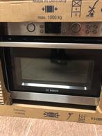 Combi oven  Bosch  rvs inbouw., 45 tot 60 cm, Gebruikt, Oven, Hete lucht