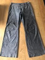 Prachtige Leren Marc Cain broek mt 5, Kleding | Dames, Broeken en Pantalons, Ophalen of Verzenden, Zo goed als nieuw, Zwart, Lang