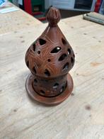 Keramische Wierookbrander, Overige materialen, Gebruikt, Bruin, Ophalen of Verzenden