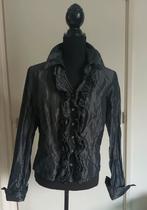 Stijlvolle antracietgrijze blouse van Josephine & Co, Ophalen of Verzenden, Zo goed als nieuw, Maat 42/44 (L)