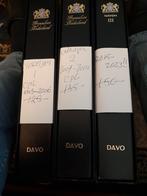 3 Davo albums Nederland velletjes luxe deel 1 2 3, Nederland, Ophalen of Verzenden