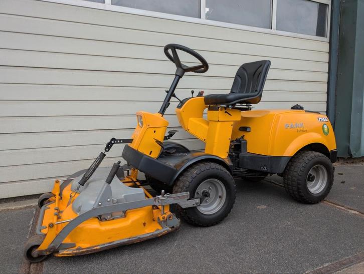 Nette Stiga park jubilee! 2 cilinder! slechts 256 uur!, Tuin en Terras, Zitmaaiers, Gebruikt, 90 tot 120 cm, Elektrische starter