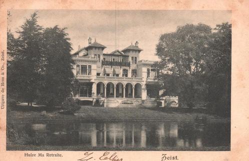 Huize Ma Retraite, Zeist (1902) 129171, Verzamelen, Ansichtkaarten | Nederland, Gelopen, Utrecht, Voor 1920, Ophalen of Verzenden