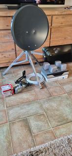 Complete Satelliet Set - Schotel, Receiver, TV, Ophalen