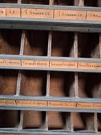 Antieke kast voor soldeerfittingen, Ophalen, Gebruikt