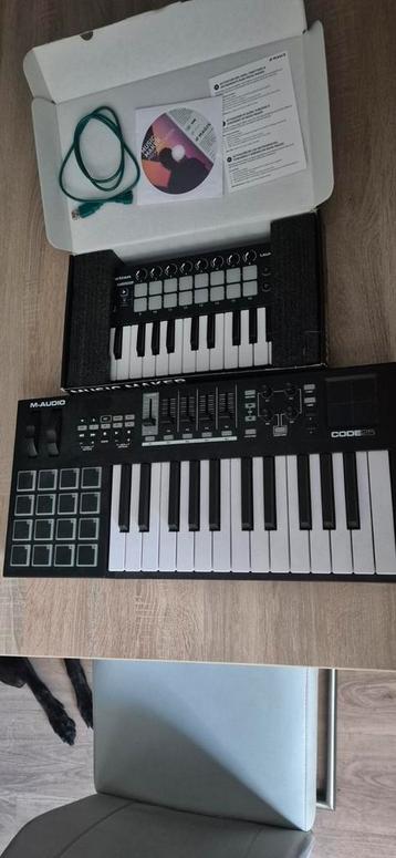 Magie music maker performer edition en M-audio code25 beschikbaar voor biedingen