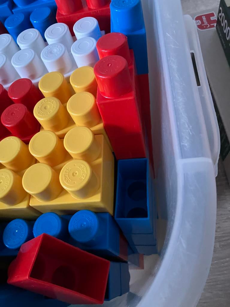 Grote Abrick blokken set, Kinderen en Baby's, Speelgoed | Bouwstenen, Ophalen, Gebruikt, Abrick