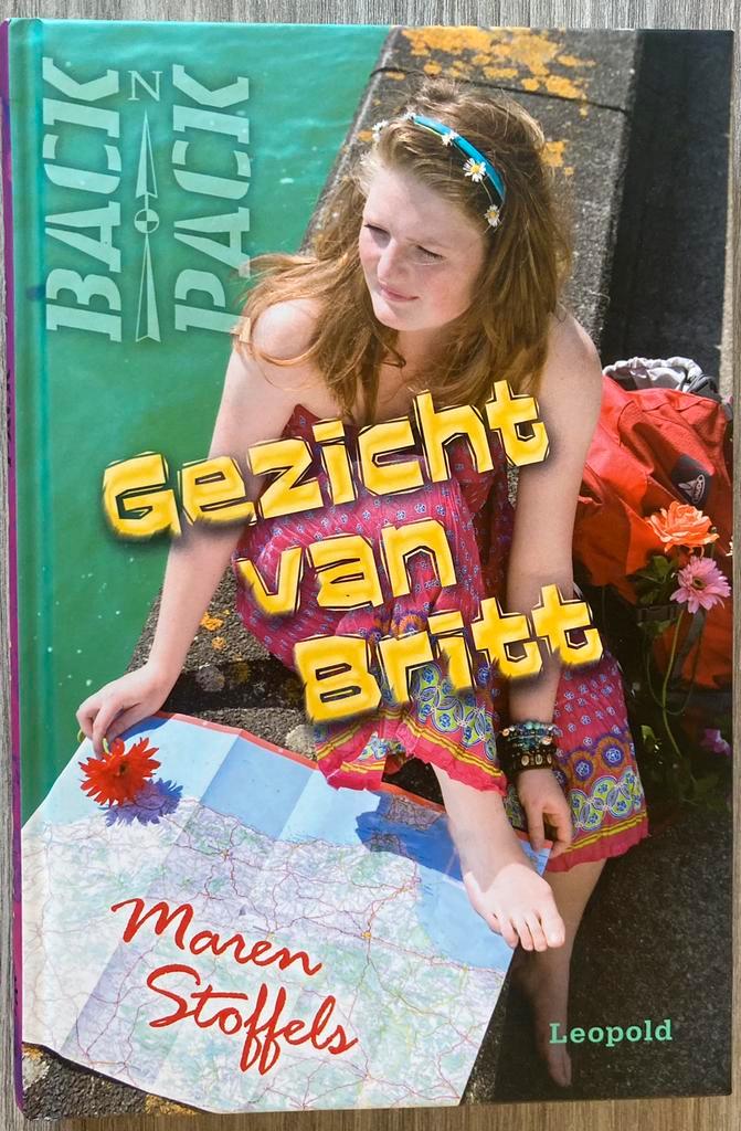 Gezicht van Britt - Maren Stoffels, Boeken, Kinderboeken | Jeugd | 13 jaar en ouder, Zo goed als nieuw, Ophalen of Verzenden