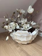 Schelpen plantenbak, Huis en Inrichting, Woonaccessoires | Vazen, Overige kleuren, Ophalen of Verzenden, Minder dan 50 cm, Glas