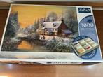 Puzzel winterlandschap 3000 stukjes, Ophalen of Verzenden, Meer dan 1500 stukjes, Zo goed als nieuw