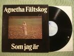 Agnetha Fältskog Vinyl LP: ‘Som jag är’ (Zweden) Abba, Ophalen of Verzenden, 1960 tot 1980, Zo goed als nieuw, 12 inch