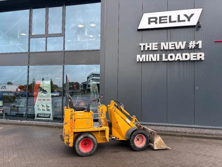 Knikmops 90 - Bouwjaar 2007 (bj 2007), Zakelijke goederen, Machines en Bouw | Kranen en Graafmachines, Wiellader of Shovel