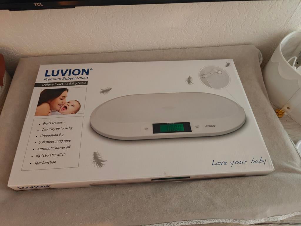 Luvion Babyweegschaal - Nauwkeurig en Betrouwbaar, Overige merken, Overige typen, Ophalen of Verzenden, Zo goed als nieuw