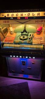 Rock & Ola  Jukebox  met zichtbare platenspeler  1958, Ophalen of Verzenden, Gebruikt, Rock Ola
