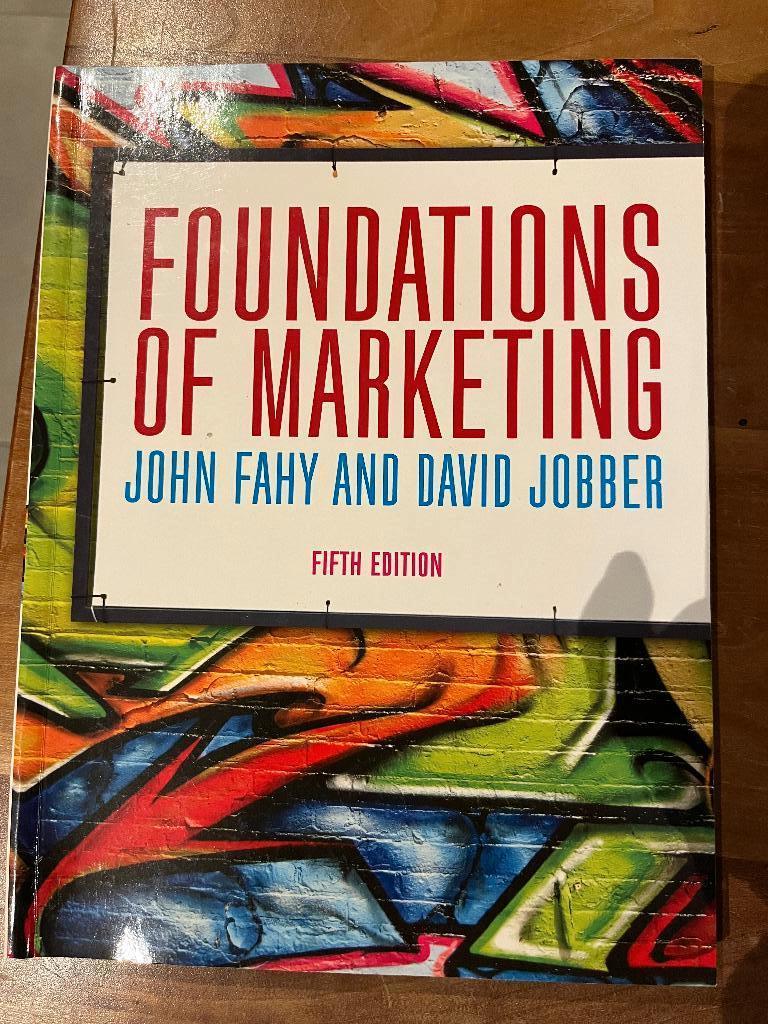 Foundations of Marketing, Fahy, 5th edition, Boeken, Ophalen of Verzenden, Zo goed als nieuw, Economie en Marketing
