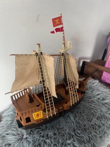 Playmobil vintage piratenschip jaren 70-80 beschikbaar voor biedingen