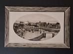 Lemmer Friesland Gezicht op de Binnen en Buitenhaven 1912, Antiek en Kunst, Ophalen of Verzenden