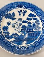2X antiek Bord 1940 Blue Willow Japan Japans japanese borden, Ophalen of Verzenden