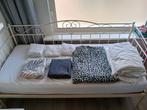 1 persoonsbed inclusief alle toebehoren, Ophalen, Gebruikt, 90 cm, Eenpersoons