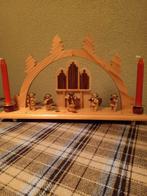 Vintage houten lichtboog Ertsgebergte, Diversen, Kerst, Ophalen