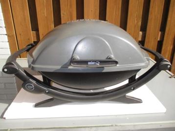 Elektrische grote grill Weber barbeque met toebehoren beschikbaar voor biedingen