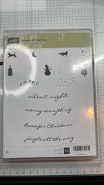 Stampin’ Up Jingle all the way, Hobby en Vrije tijd, Stempelen, Ophalen of Verzenden, Gebruikt, EZ-mounted stempel