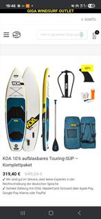 Koa 10,6 cruiser. Opblaasbare sup., Watersport en Boten, Suppen, Ophalen of Verzenden, Zo goed als nieuw