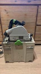 Festool 230v invalzaag TS55EBQ plus + systainer, Doe-het-zelf en Verbouw, Ophalen, Gebruikt, Invalzaag, 30 tot 70 mm