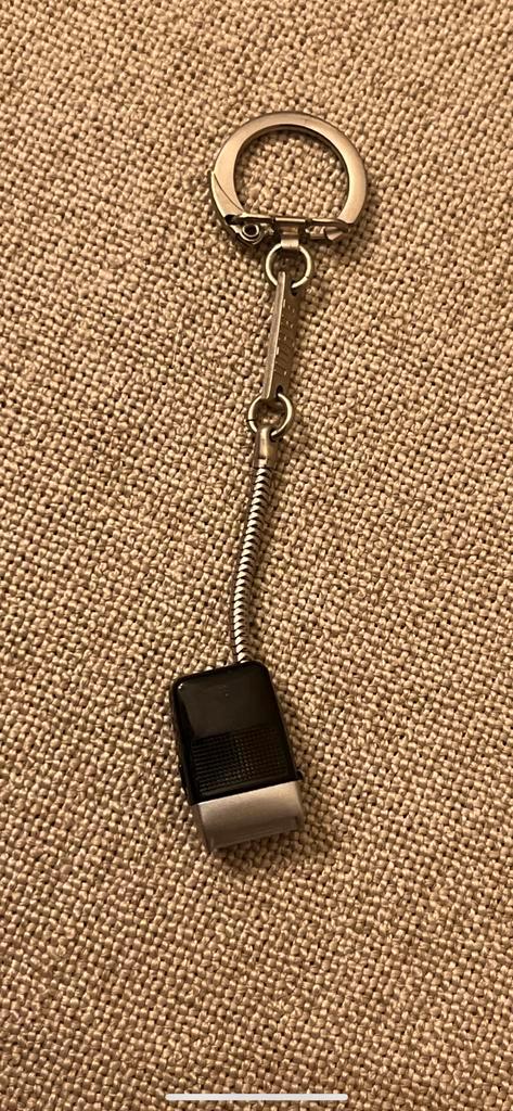 Vintage sleutelhanger scheerapparaat, Verzamelen, Sleutelhangers, Zo goed als nieuw, Merk, Verzenden
