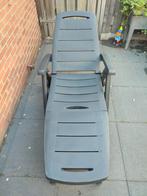 Opklapbare Ligstoel met Kussen, Ophalen, Kunststof